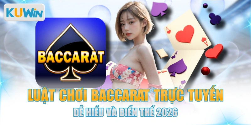 Luật Chơi Baccarat Trực Tuyến Dễ Hiểu Và Biến Thể 2026